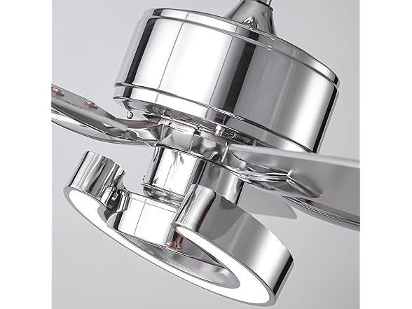 Parrot Uncle 52 Inch Ceiling Fan with Light and Remote