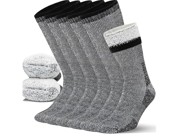 Gray/Black (3 Pairs)