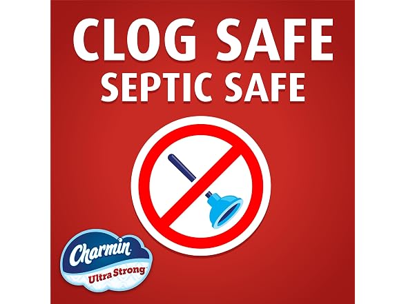 Charmin Ultra Strong Toilet Paper 12 Mega Rolls
