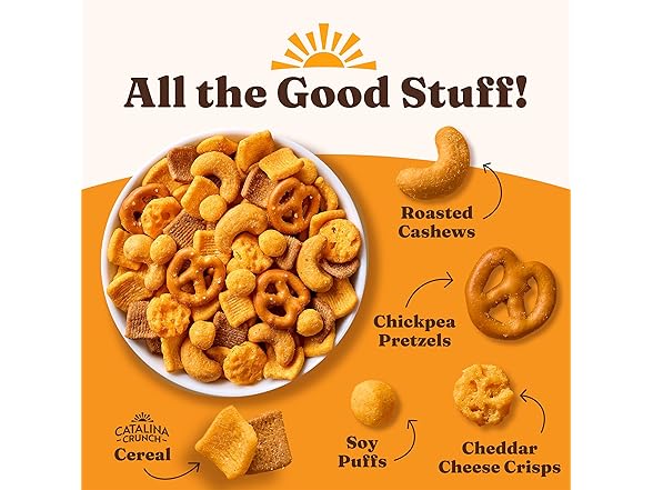 Catalina Crunch Protein Snack Mix with Cheese Crisps