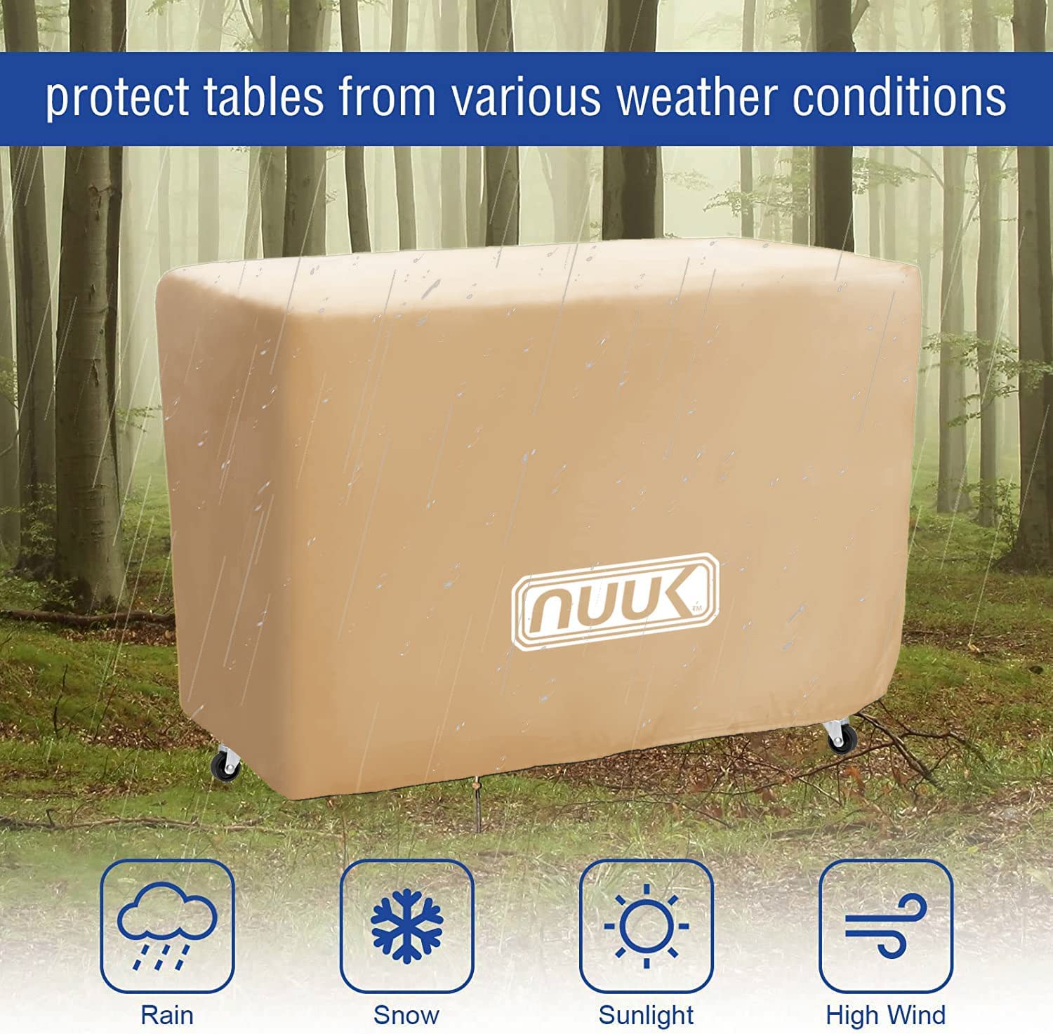 NUUK 30IN Outdoor BBQ GRILL Cart w/Cover - Gallery 12