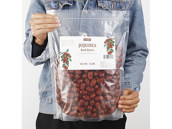 1PK Premium Jujube Red Dates 3LB/1359g