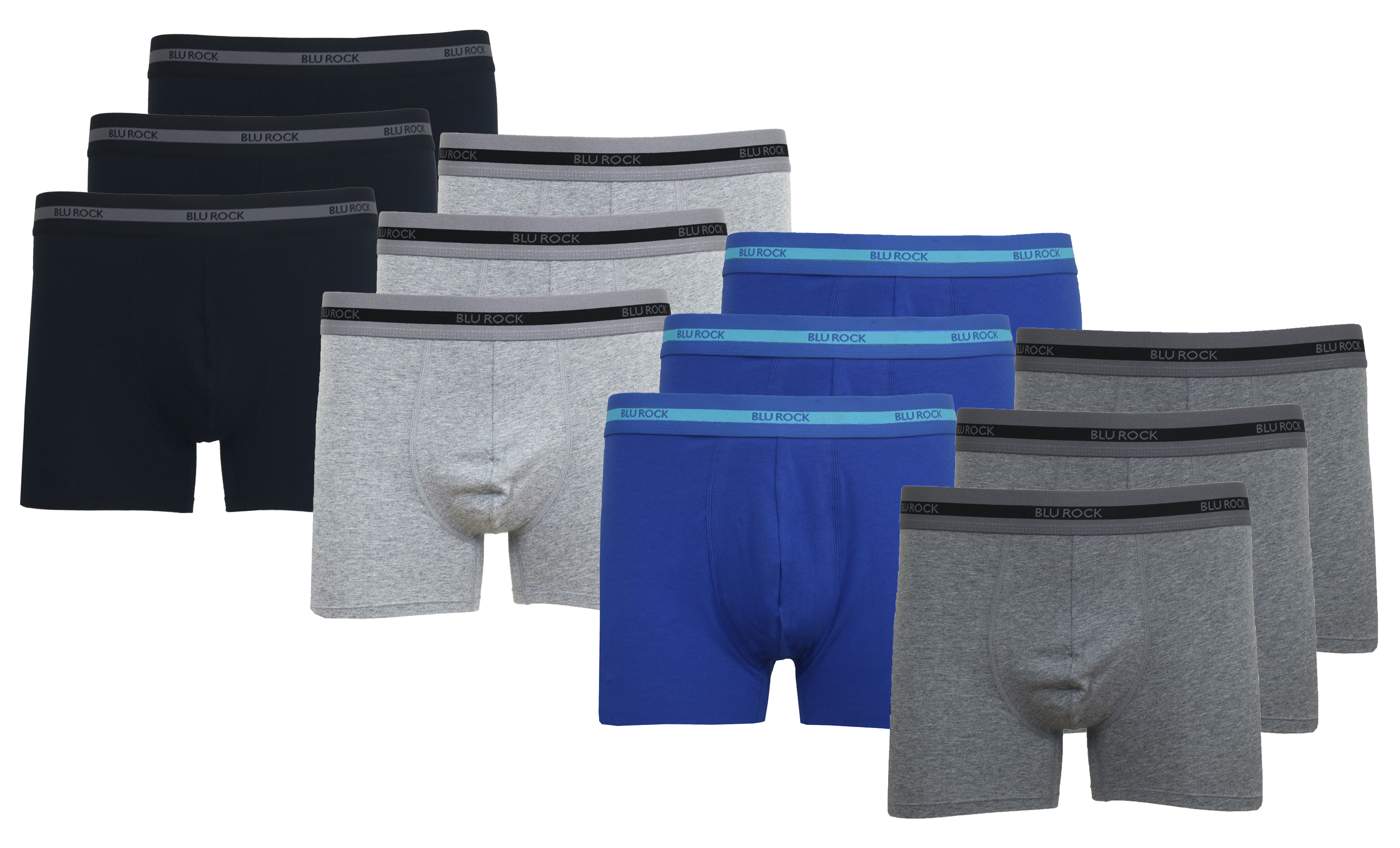 Cotton Flex Stretch Boxer Briefs (S-2XL) - Gallery 68