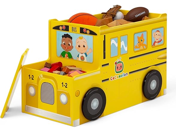 CoComelon School Bus Toy Box