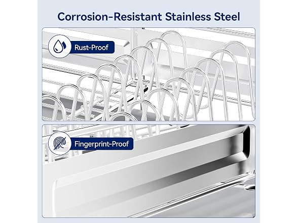 Pantasia Expandable Stainless Dish Rack