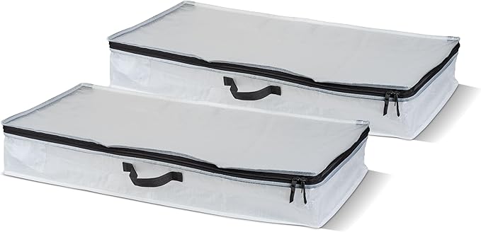 CleverMade 2PK Storage Slide Bags - 46L - Gallery 11