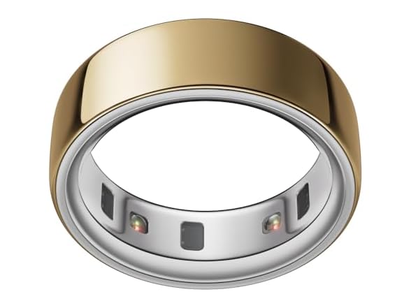 Oura Ring 4 - Gold - Size 8 - Smart Ring