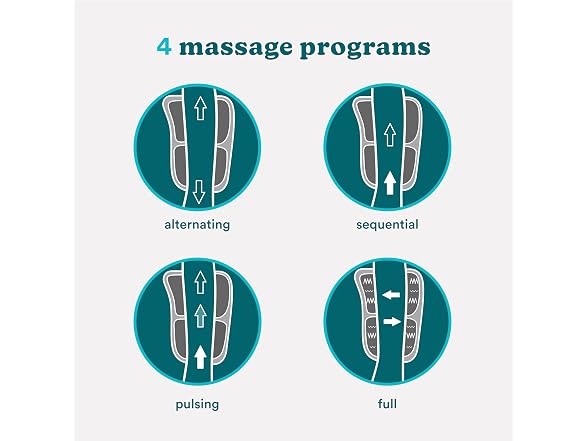 HoMedics Modulair Compression Calf Wrap Massager