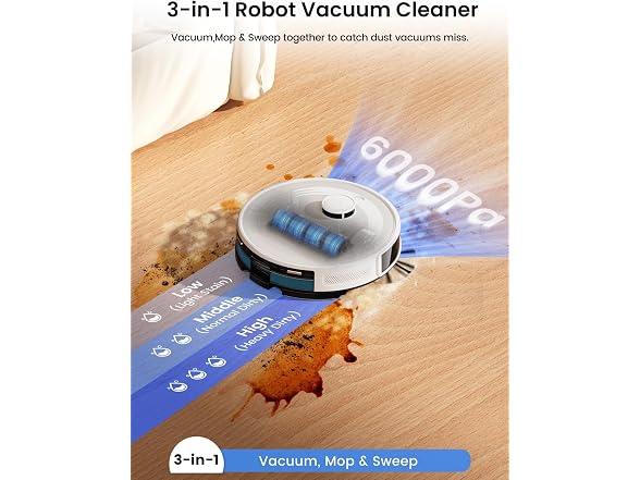 Lefant M2 Plus Robot Vacuum and Mop - Gallery 4