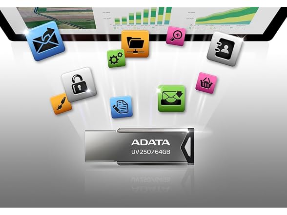 ADATA USB 2.0 Flash Drive UV250 64GB