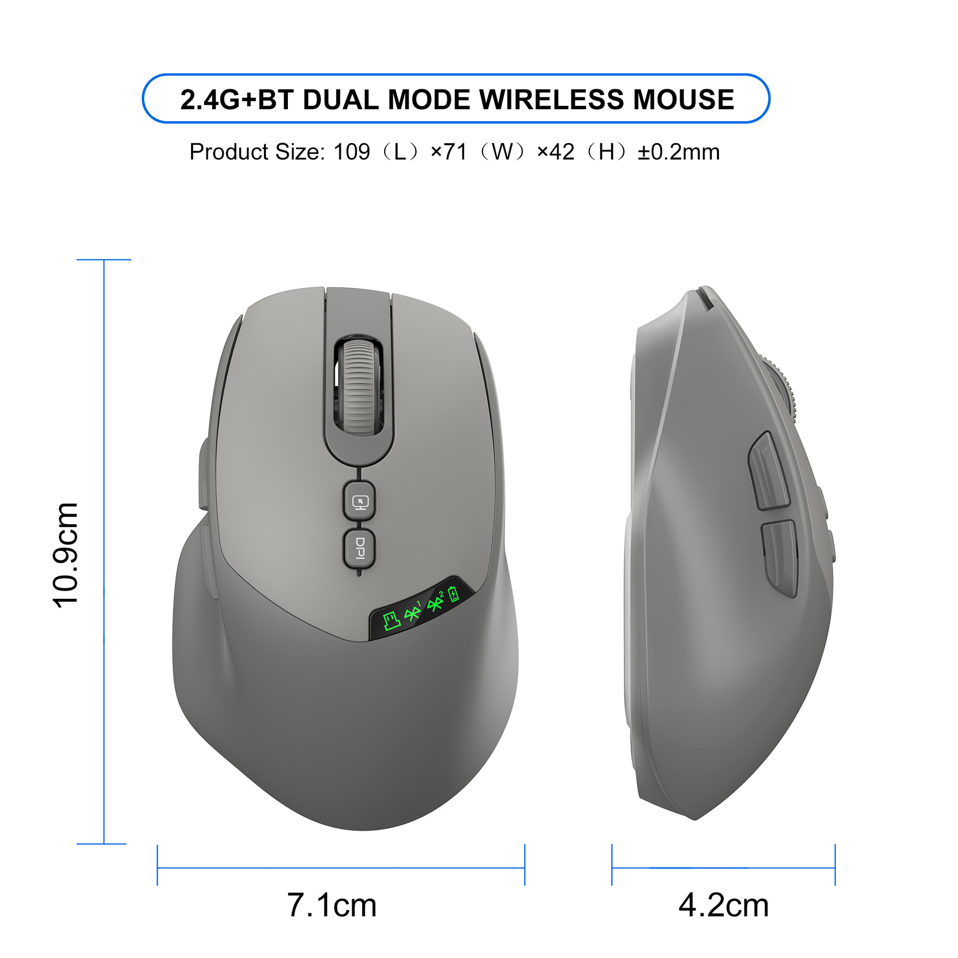 3P Experts Dual-Mode Wireless Mouse - Gallery 18