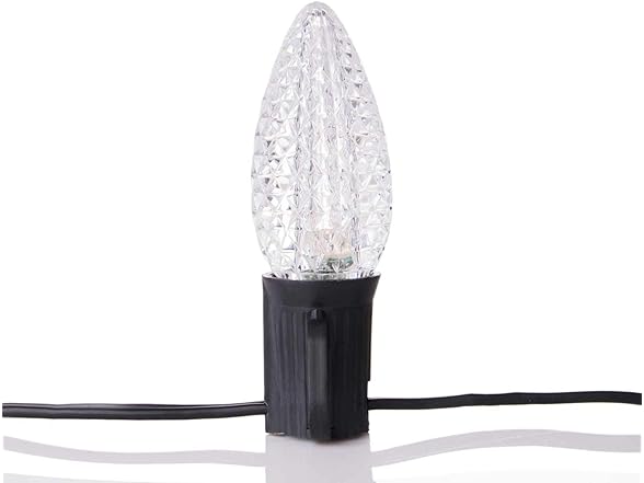Brightown 100 Pack C9 LED Replacement Christmas Light Bulbs