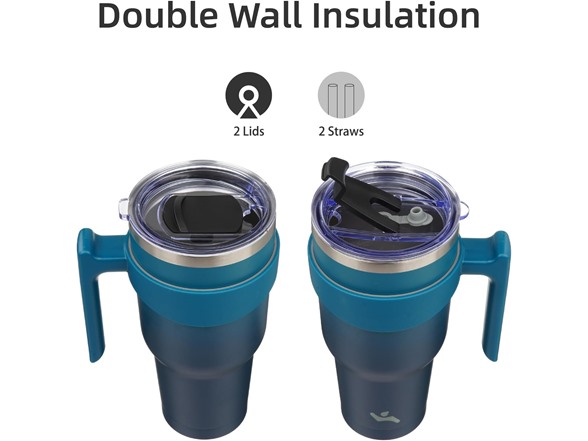 Konokyo 40 oz Tumbler with Handle