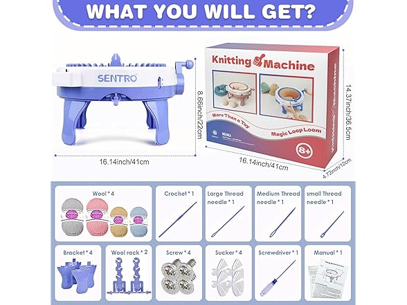 Knitting Crochet Machine