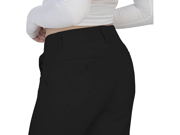 Lesmart Women (8) Golf Stretch Pants Black
