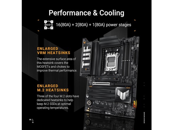 ASUS TUF Gaming X870-PLUS WIFI AM5 Motherboard
