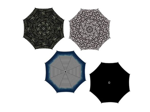4-Pack 39in Folding Umbrella