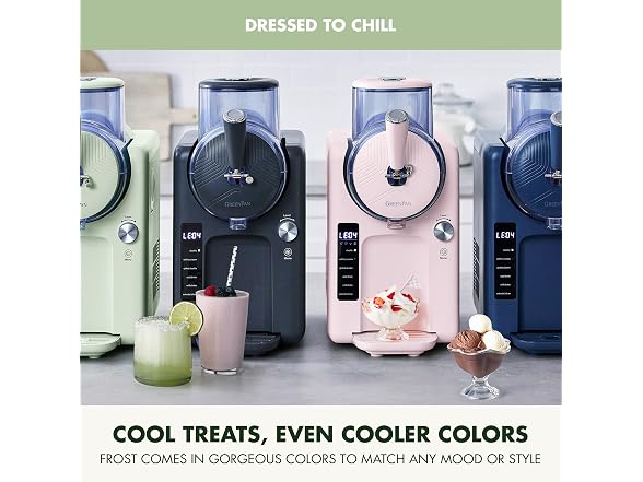 GreenPan Frost Ice Cream Maker & Slushie Machine