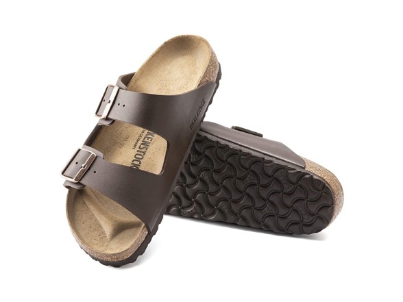 Birkenstock Unisex Arizona Birko-Flor Dark Brown
