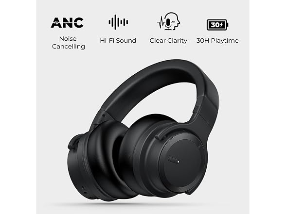 commalta E7 Active Noise Cancelling Headphones