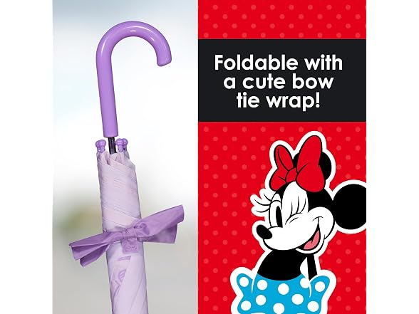 Disney Minnie Mouse Children's Rain Umbrella