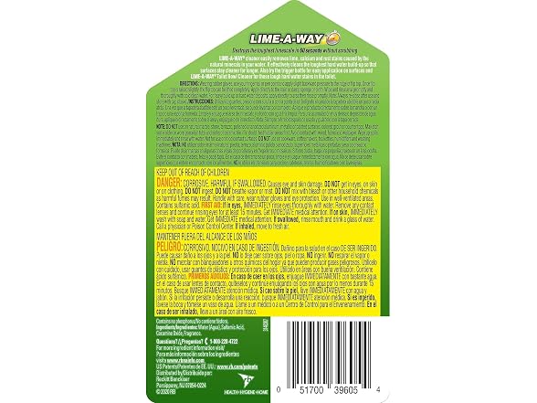 Lime A Way Calcium and Rust Cleaner 28oz
