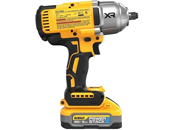 DEWALT DCF900H1 20V MAX* XR Impact Wrench Kit