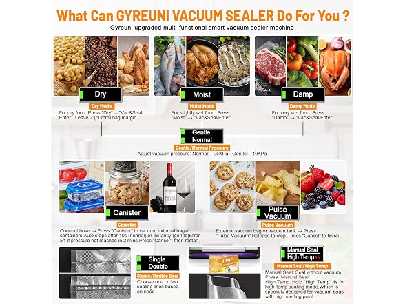 Vacuum Sealer Machine for Food