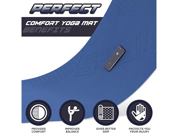 JELS Yoga Mat - Navy