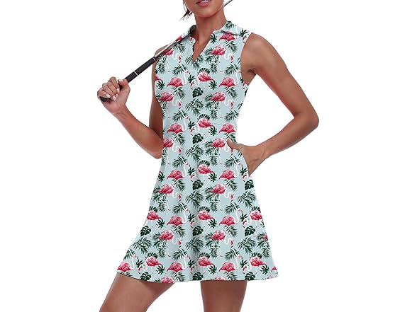 Ggov Women Two Piece Shorts 19 Flamingo Print