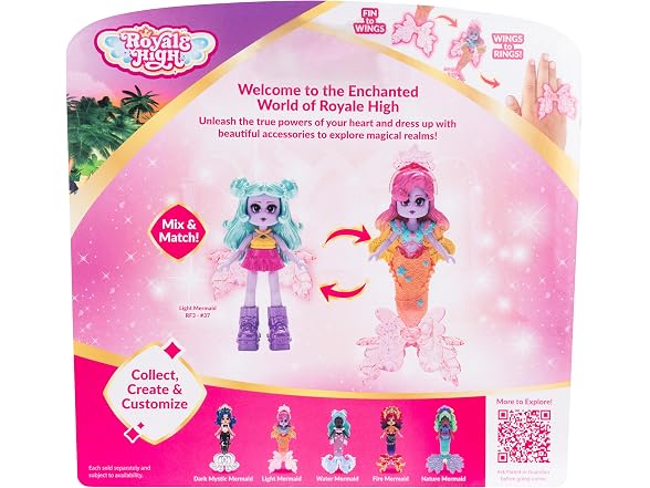 Royale High 3” Light Mermaid Fashion