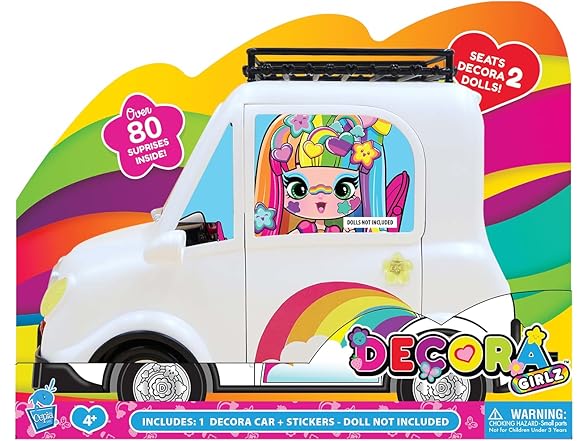 DECORA GIRLZ Dream Car - Rolling Wheels