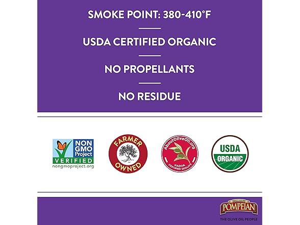 Pompeian USDA Organic Extra Virgin Olive Oil