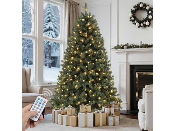 KISIQI 7.5 Feet Christmas Tree