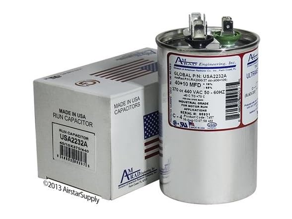 Replacement Round Dual Universal Capacitor