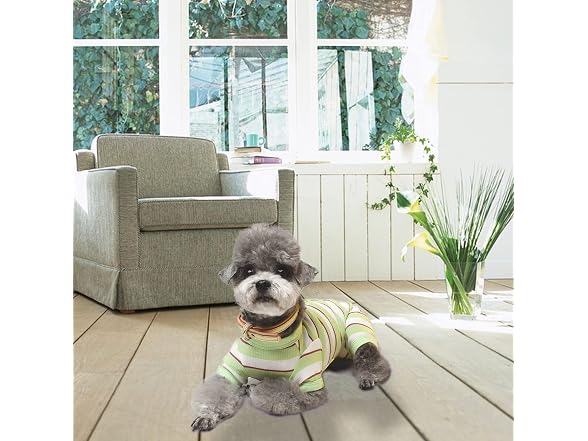 Dog Pajamas, Dog Jumpsuit 4 Legged Pajamas w