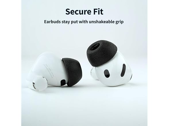 Comply TrueGrip MAX | Premium Memory Foam Replacement Earbud Tips