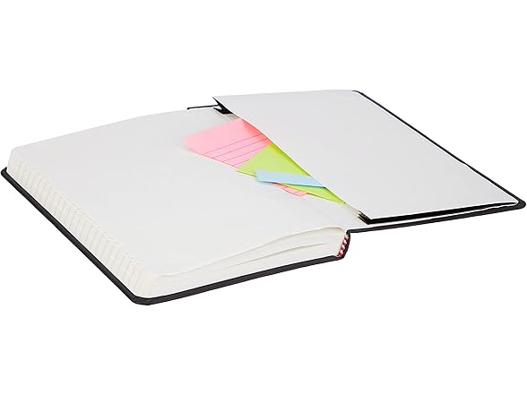 Amazon Basics Hardcover Line Ruled Notebook