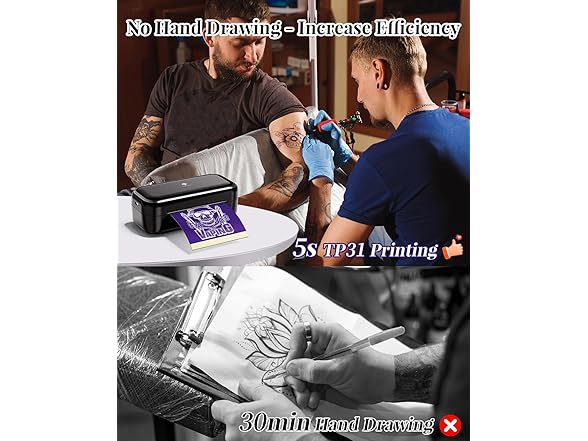 Phomemo Tattoo stencil printer