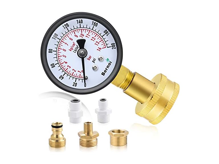 Universal Water Pressure Test Gauge Kit