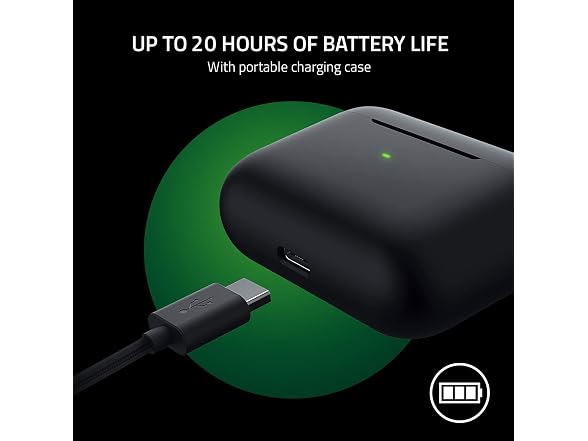 Razer Hammerhead True Wireless Pro Bluetooth Gaming Earbuds