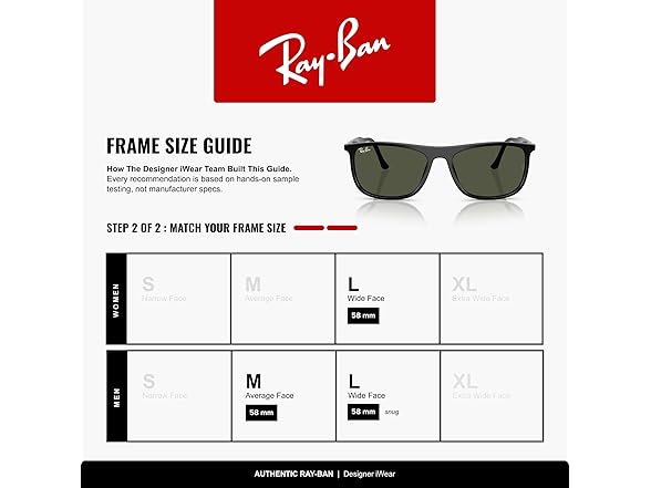 Ray-Ban Sunglasses 0RB2216 14290A Tam 58