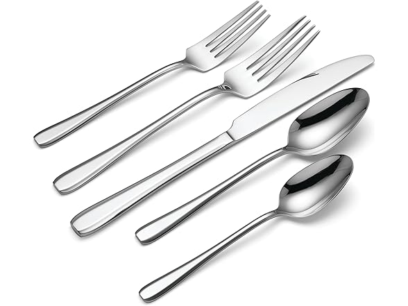 Oneida Waverly 20 Piece Everyday Flatware Set