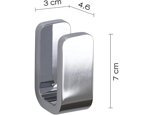 Gedy - 3226-13 - Outline Robe Hook - Finish - Chrome