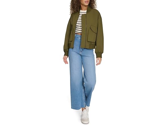 Levis Womens Lightweight Shorty Bomber (S)