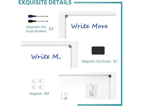 Paporia 36x24 Magnetic Whiteboard