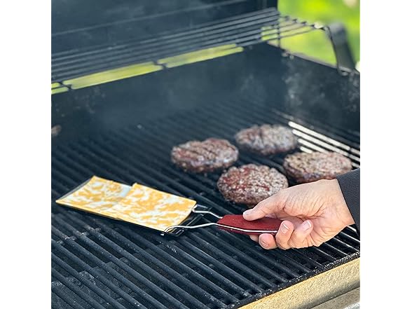 Outset Non-Stick Cheese Melt Pan, Carbon Steel Raclette