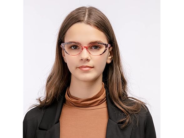 4 PACK Cat Eye Reading Glasses