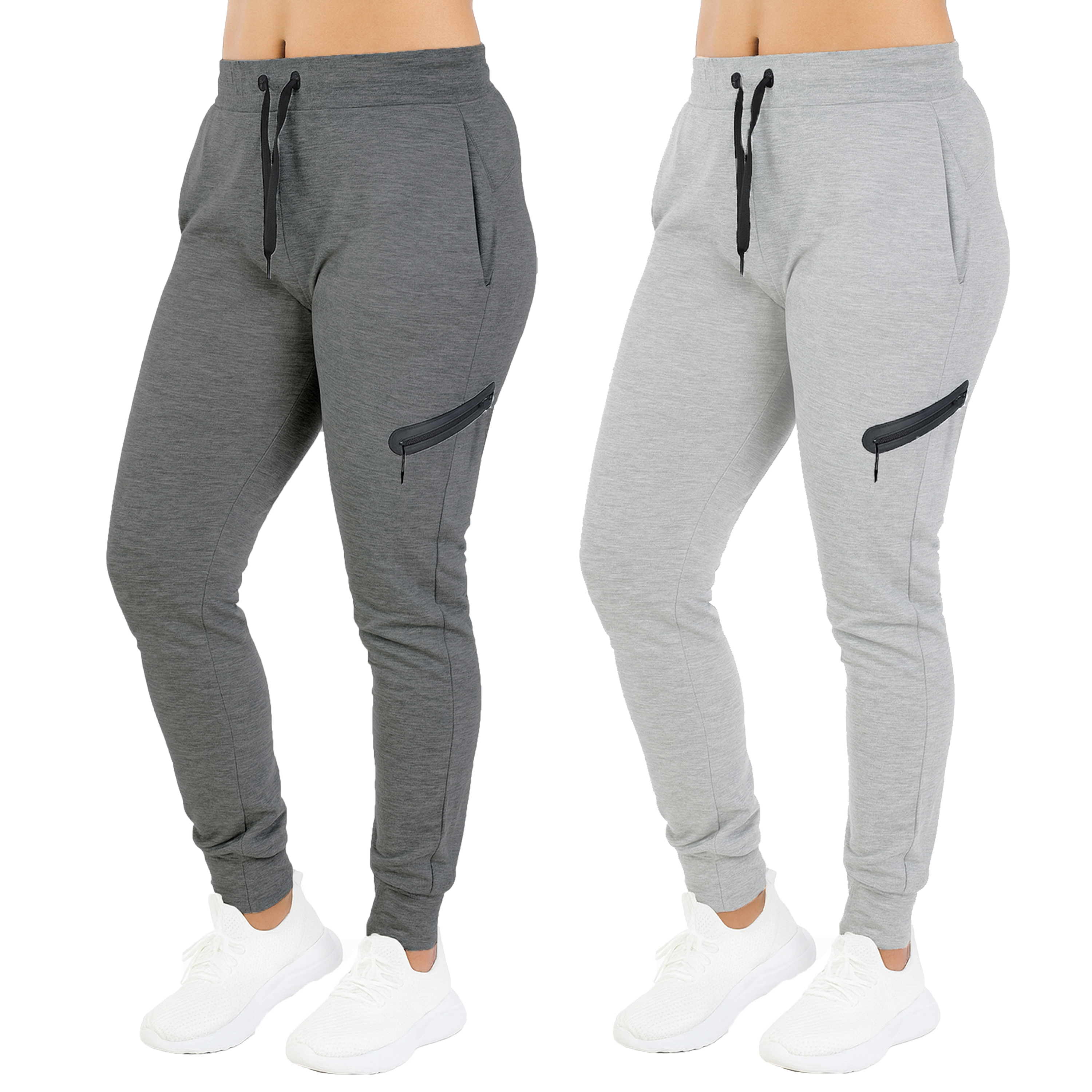 (1 or 2Pk) Womens Tech Fleece Jogger Pants - Gallery 21