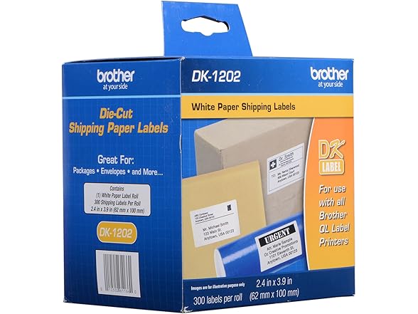 DK-1202 Die-Cut Shipping Labels